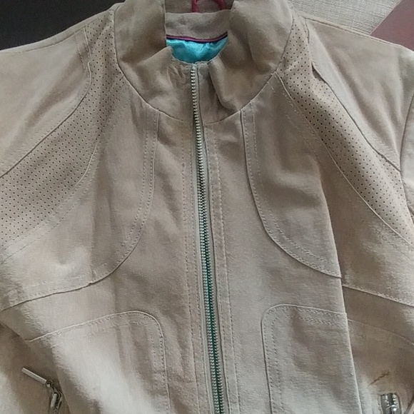 Suede Moto Jacket - Picture 4 of 6